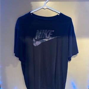 Nike Black Short Sleeve Tees Casual Comfort